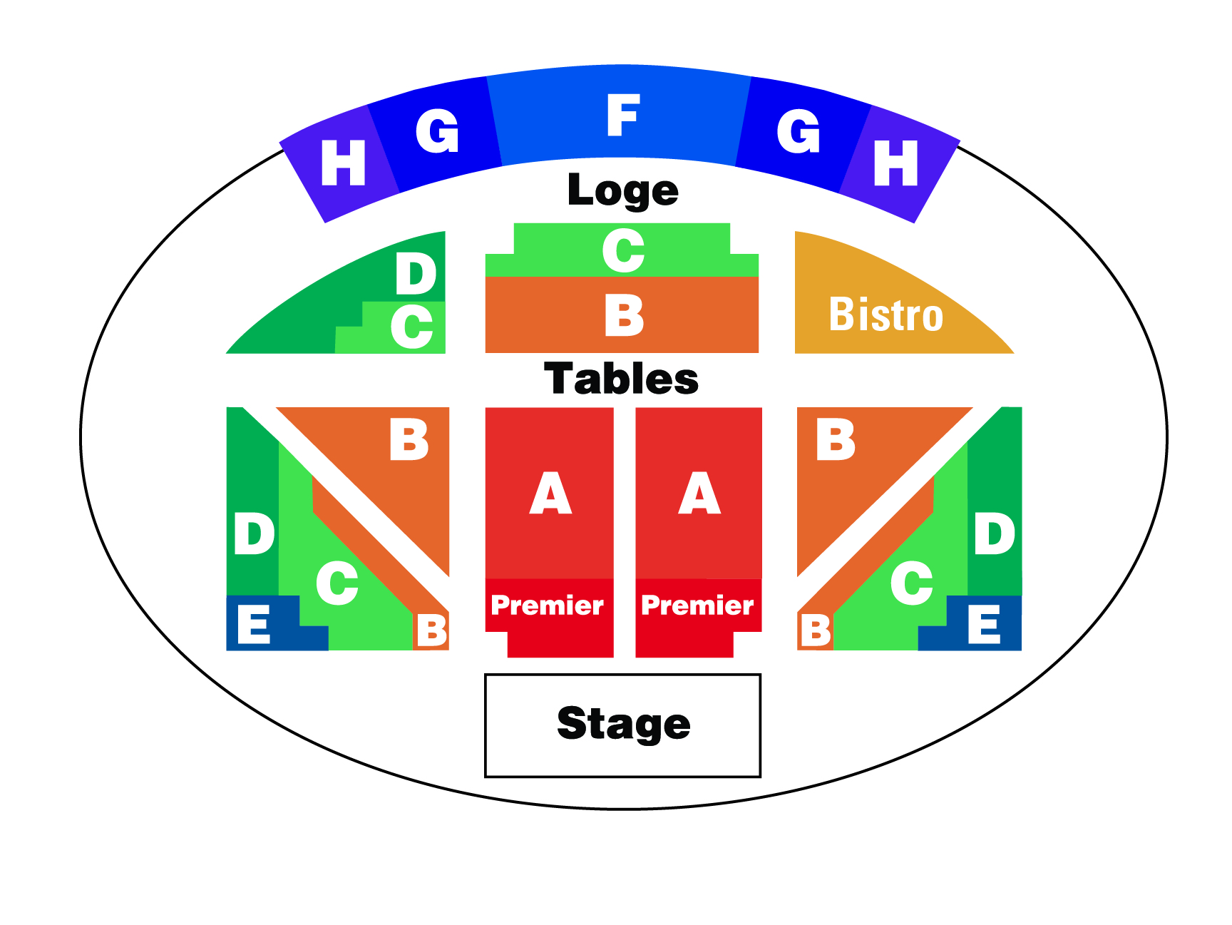 Holiday Pops Seating Chart