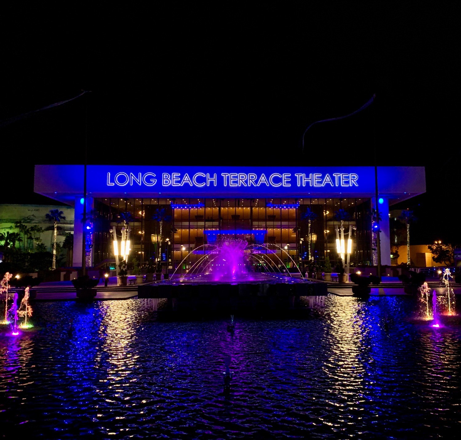 Photo of The Terrace Theater at Night